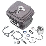 50mm Cylinder Piston Gaskets Fuel Filter Kit 4238 020 1202 for STIHL TS 410 420 Cut Off Saw - 45-Degree Angle