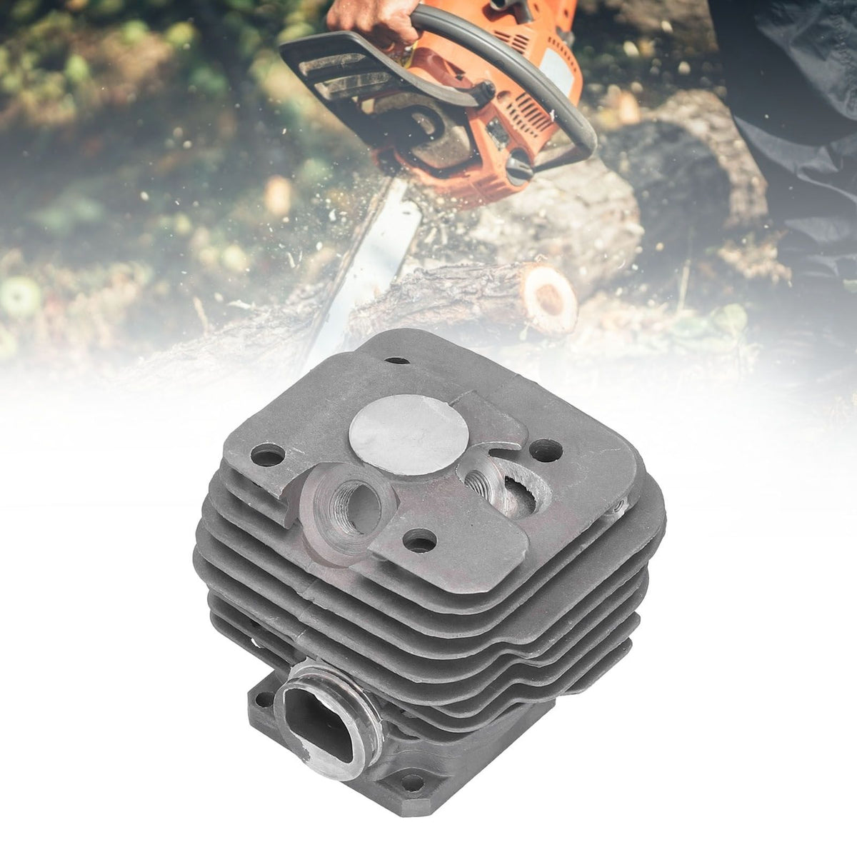 52mm Cylinder Piston Crankshaft Fuel Filter Bearing Gasket Set Parts for Stihl MS381 038 MS 381