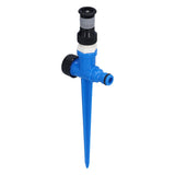 Garden Sprinklers Adjustable Convenient Durable 360 Degree Green Lawn Sprinklers - Rear View