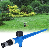 Garden Sprinklers Adjustable Convenient Durable 360 Degree Green Lawn Sprinklers