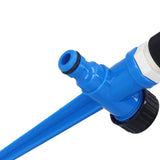 Garden Sprinklers Adjustable Convenient Durable 360 Degree Green Lawn Sprinklers