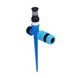 Lawn Sprinkler 1/2 in 360° Rotatable Adjustable Irrigation Sprayer with Ground Spike for Fruit Trees Shrubs Greenhouses