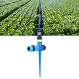 Lawn Sprinkler 1/2 in 360° Rotatable Adjustable Irrigation Sprayer with Ground Spike for Fruit Trees Shrubs Greenhouses - Extra Image