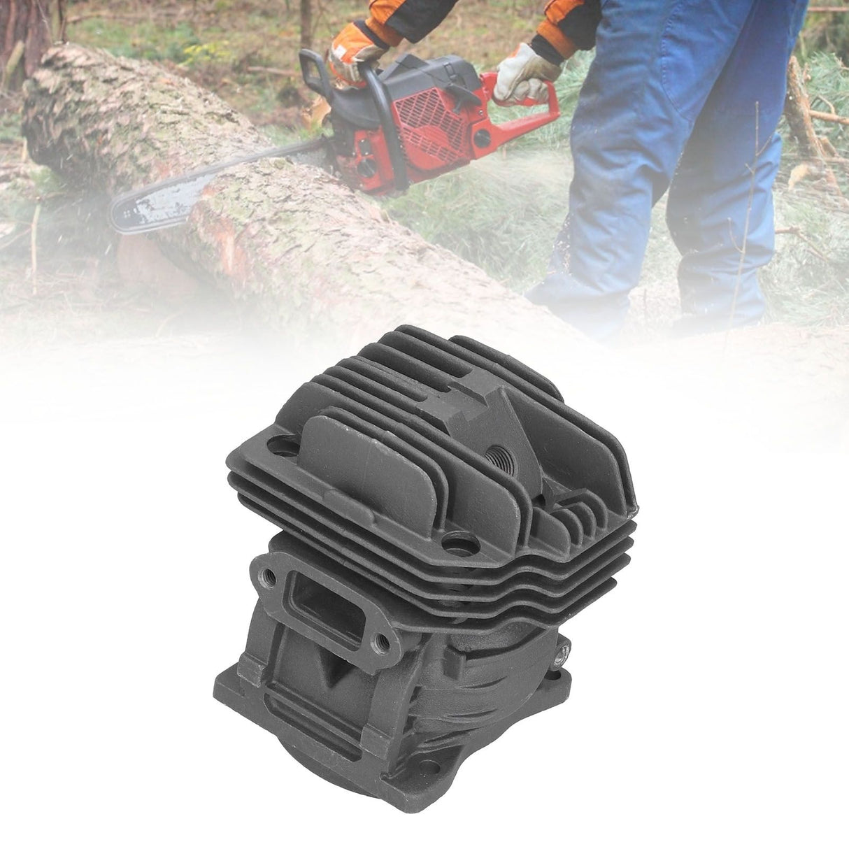 40mm Cylinder Piston Kit Replacement Chain Saw Accessory 1145 020 1200 Fit for Stihl MS201 MS201T