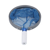 Leaf Cleaning Net Rugged Handle Durable Small Size Light Weight Cleaning Tool for Swimming Pool - Top-Down View