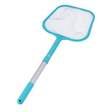 Leaf Skimmer Net Professional Swimming Pool Cleaning Tool Accessories with Telescopic Pole - Top-Down View