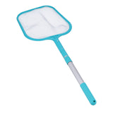 Leaf Skimmer Net Professional Swimming Pool Cleaning Tool Accessories with Telescopic Pole - Low Angle