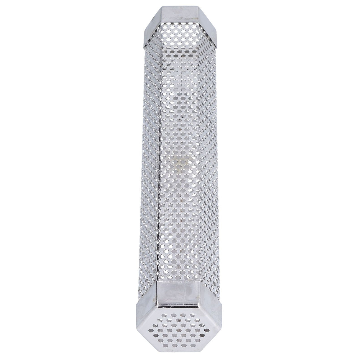 Smoker Tube 304 Stainless Steel Portable Hex Stable Barbecue Smoke Generator Pipe for Cold Hot Smoking Grilled Foods30.6x5cm(12 Inches)