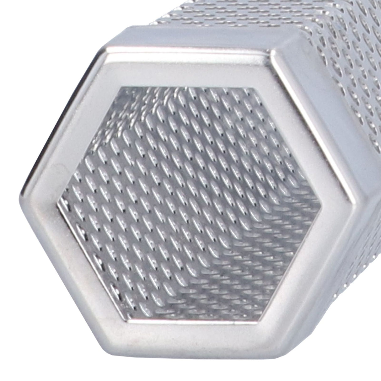 Smoker Tube 304 Stainless Steel Portable Hex Stable Barbecue Smoke Generator Pipe for Cold Hot Smoking Grilled Foods30.6x5cm(12 Inches)