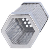 Smoker Tube 304 Stainless Steel Portable Hex Stable Barbecue Smoke Generator Pipe for Cold Hot Smoking Grilled Foods15.4x5cm(6 Inches)