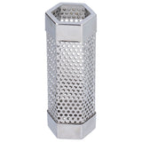 Smoker Tube 304 Stainless Steel Portable Hex Stable Barbecue Smoke Generator Pipe for Cold Hot Smoking Grilled Foods15.4x5cm(6 Inches)