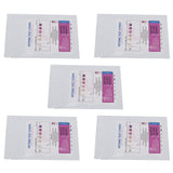 5 Packs Pool Test Strips Fast Detection Easily Read Clear Results Reliable Uric Acid Test Paper for Swimming Pools Spas - Front View