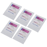 5 Packs Pool Test Strips Fast Detection Easily Read Clear Results Reliable Uric Acid Test Paper for Swimming Pools Spas - 45-Degree Angle
