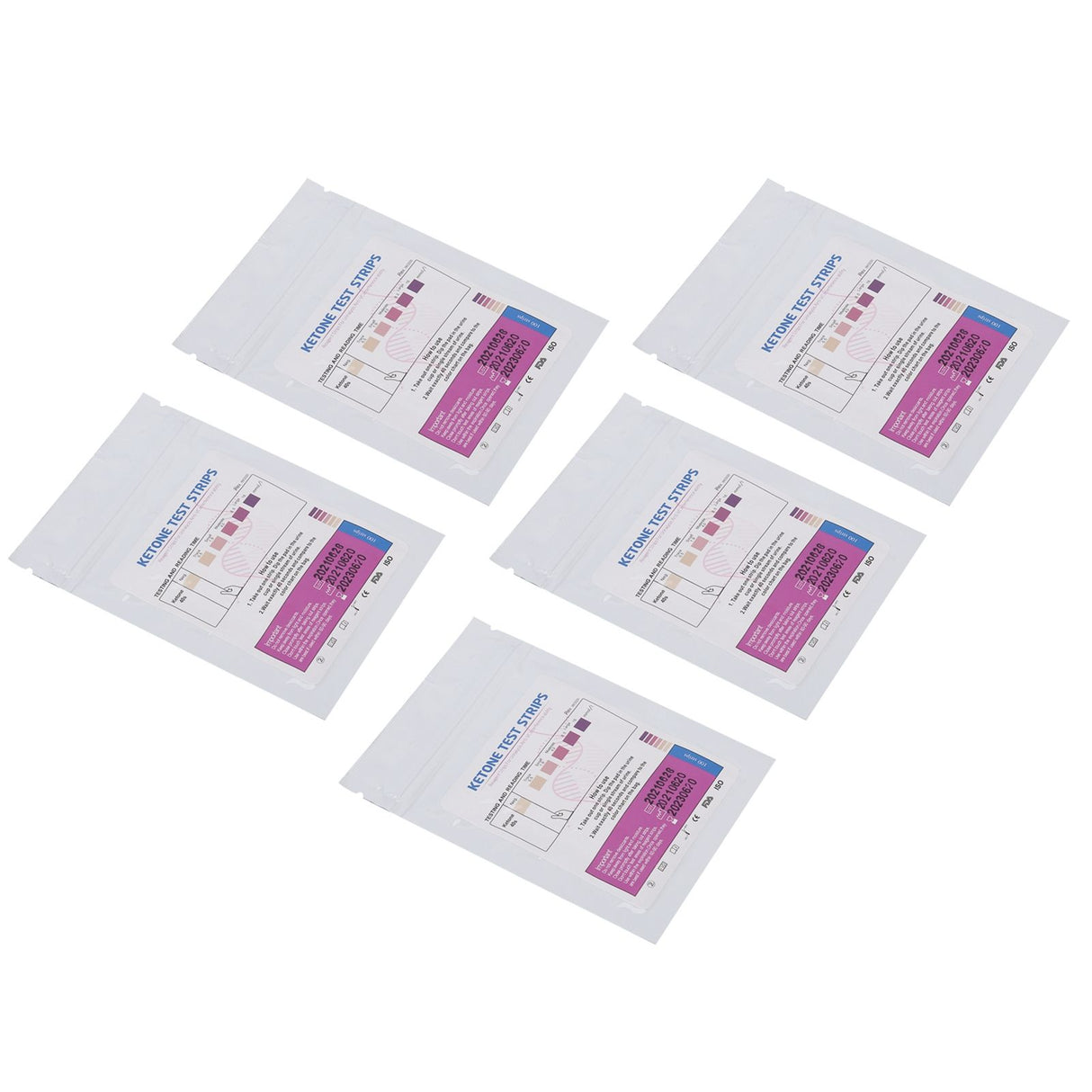 5 Packs Pool Test Strips Fast Detection Easily Read Clear Results Reliable Uric Acid Test Paper for Swimming Pools Spas