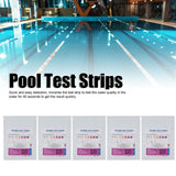5 Packs Pool Test Strips Fast Detection Easily Read Clear Results Reliable Uric Acid Test Paper for Swimming Pools Spas - Extra Image