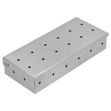 Smoker Box Vent Design High Compatibility Easily Use Durable BBQ Gadgets for Charcoal Gas Grill - Front View
