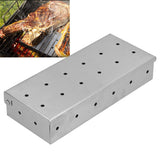Smoker Box Vent Design High Compatibility Easily Use Durable BBQ Gadgets for Charcoal Gas Grill - Extra Image