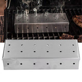 Smoker Box Vent Design High Compatibility Easily Use Durable BBQ Gadgets for Charcoal Gas Grill - Extra Image