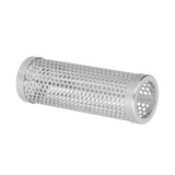 Smoker Box Cylindrical Detachable Large Capacity Fruit Wood BBQ Pellet Smoker Tube for Outdoor CampingS 15.3x5.3cm
