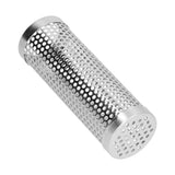 Smoker Box Cylindrical Detachable Large Capacity Fruit Wood BBQ Pellet Smoker Tube for Outdoor CampingS 15.3x5.3cm - Extra Image