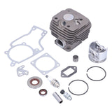 52mm Cylinder Piston Gaskets Oil Seals Kit for Stihl MS381 038 MS 381 Chainsaw Parts - Front View