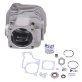52mm Cylinder Piston Gaskets Oil Seals Kit for Stihl MS381 038 MS 381 Chainsaw Parts - Top-Down View