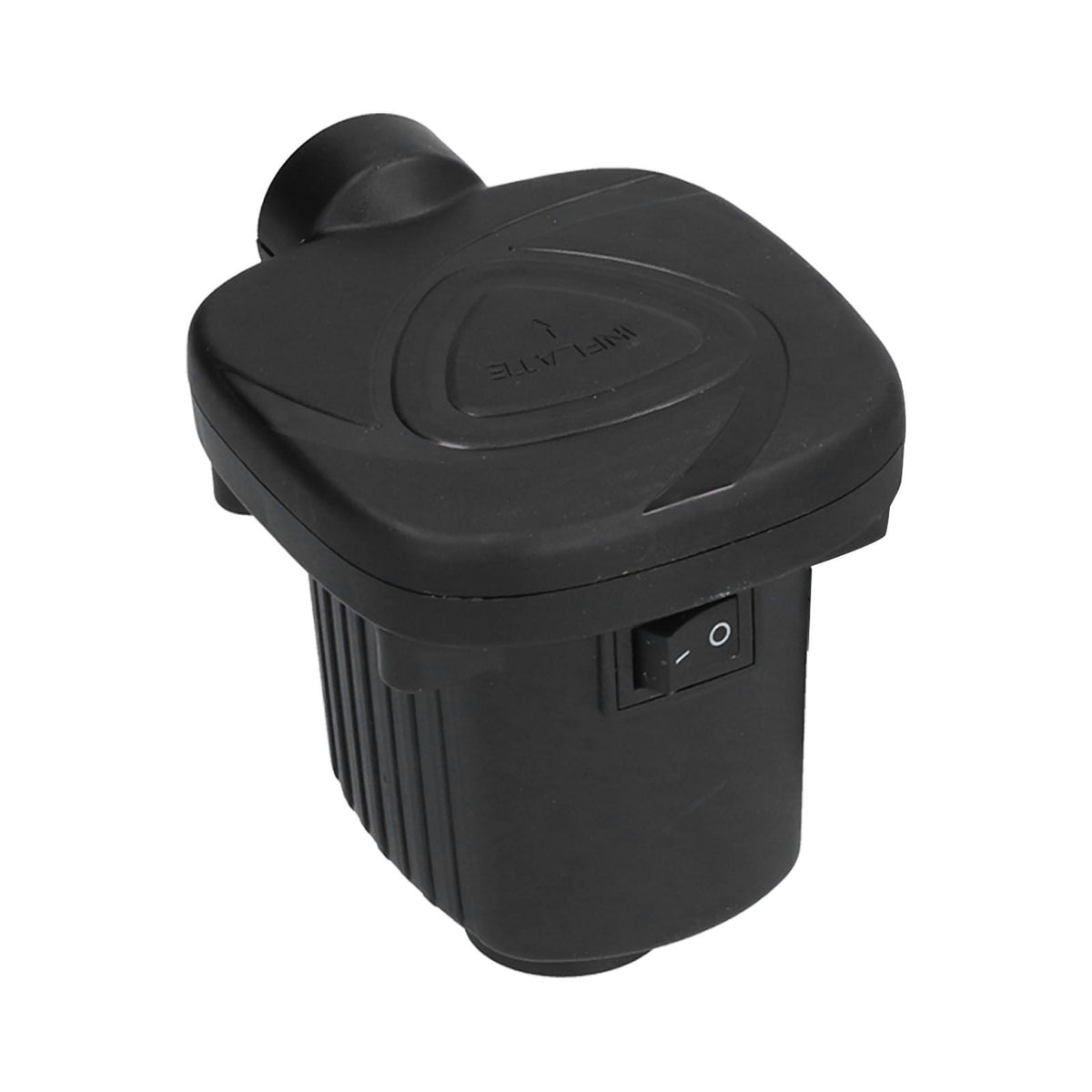 Air Pump DC12V Power 50W 2 Functional Nozzles Light Weight Inflator Pump for Rubber Boat
