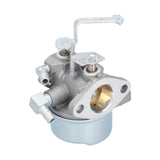 640152 Carburetor with 33268 Air Filter Spark Plug Fit for Tecumseh 640152A 640023 640051 640140 HM80 HM90 HM100 - Front View