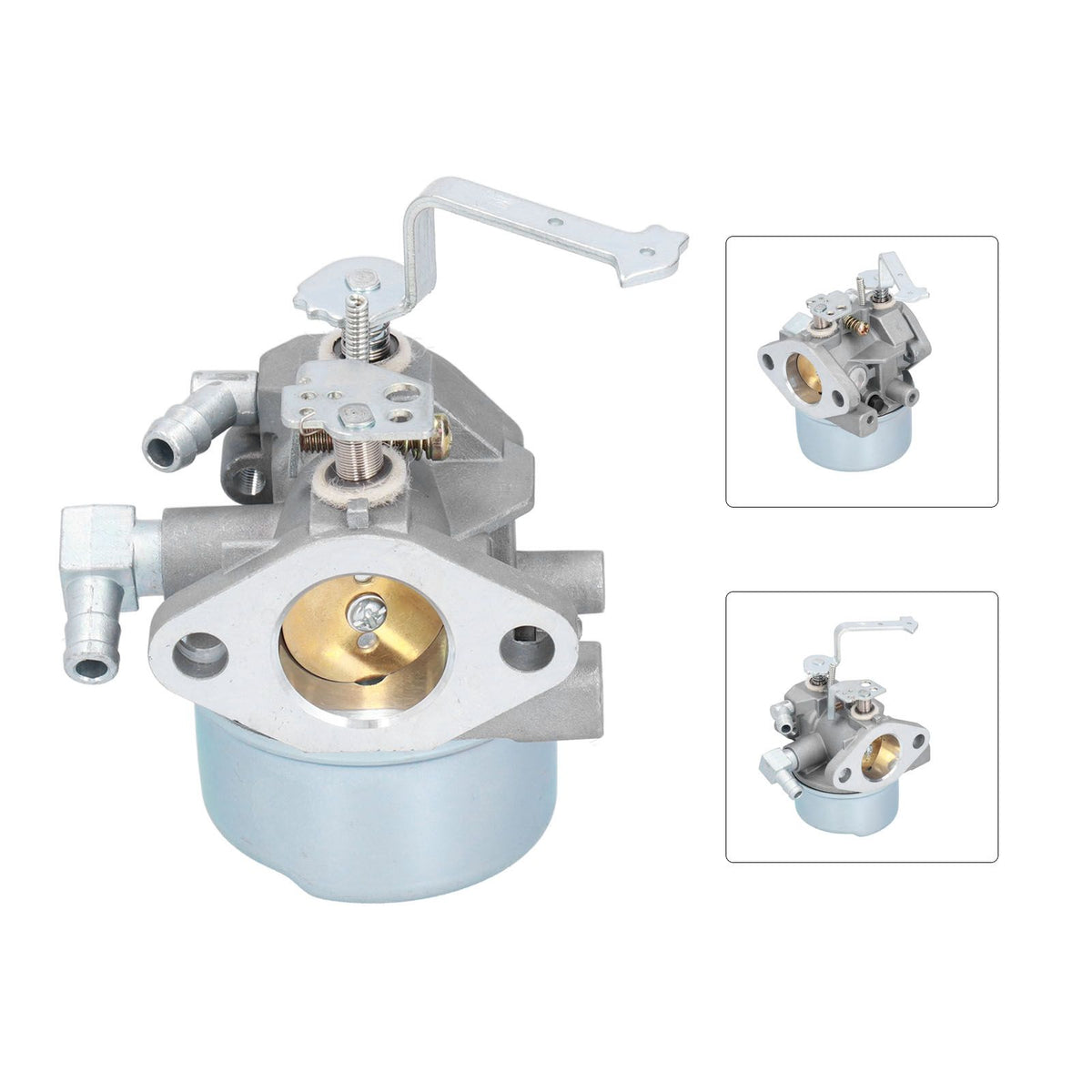 640152 Carburetor with 33268 Air Filter Spark Plug Fit for Tecumseh 640152A 640023 640051 640140 HM80 HM90 HM100