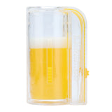 Queen Bee Catcher Plastic Healthy Nontoxic Round No Burr Lightweight One Handed Queen Marking Bottle - Rear View