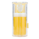 Queen Bee Catcher Plastic Healthy Nontoxic Round No Burr Lightweight One Handed Queen Marking Bottle - Close-Up Angle