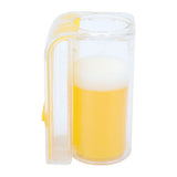 Queen Bee Catcher Plastic Healthy Nontoxic Round No Burr Lightweight One Handed Queen Marking Bottle - Low Angle