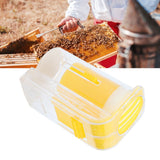 Queen Bee Catcher Plastic Healthy Nontoxic Round No Burr Lightweight One Handed Queen Marking Bottle
