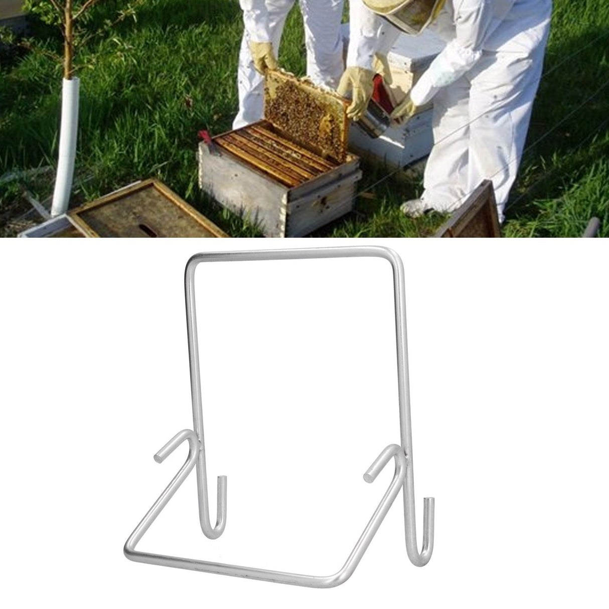 Honey Bucket Rack Stainless Steel Strong Carrying Capacity Rustproof Firm Bucket Holder Bracket