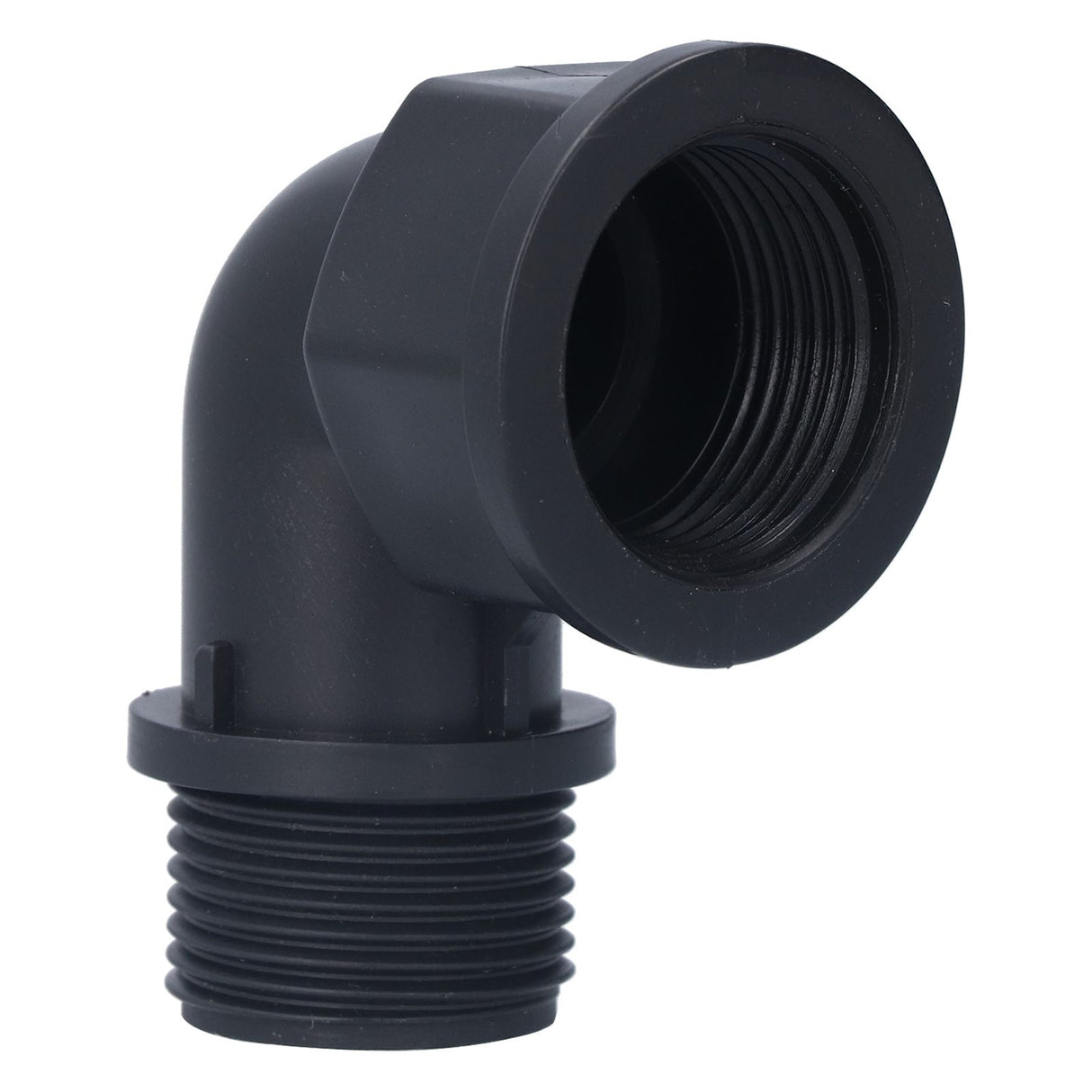 2Set Elbow Connector Durable Adaptable Hose Adapter with Nipple Connector for Garden Outdoor(G1 Directional Elbow Female and Male Thread Nipple )