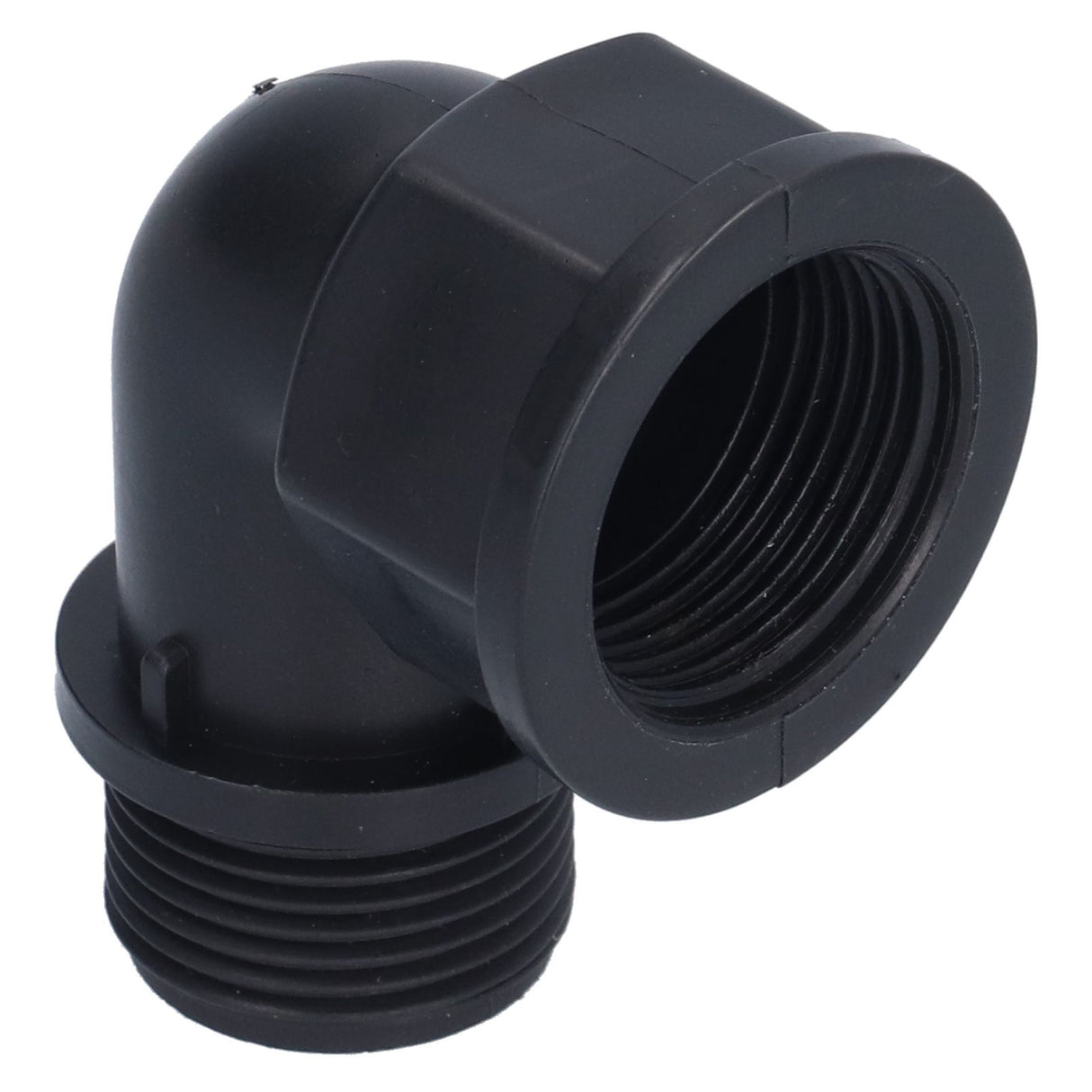 2Set Elbow Connector Durable Adaptable Hose Adapter with Nipple Connector for Garden Outdoor(G1 Directional Elbow Female and Male Thread Nipple )