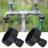 10Pcs 15mm Thread Adapter Plastic Sealable Durable Hose Connector for Courtyard GardenG1 Female Thread