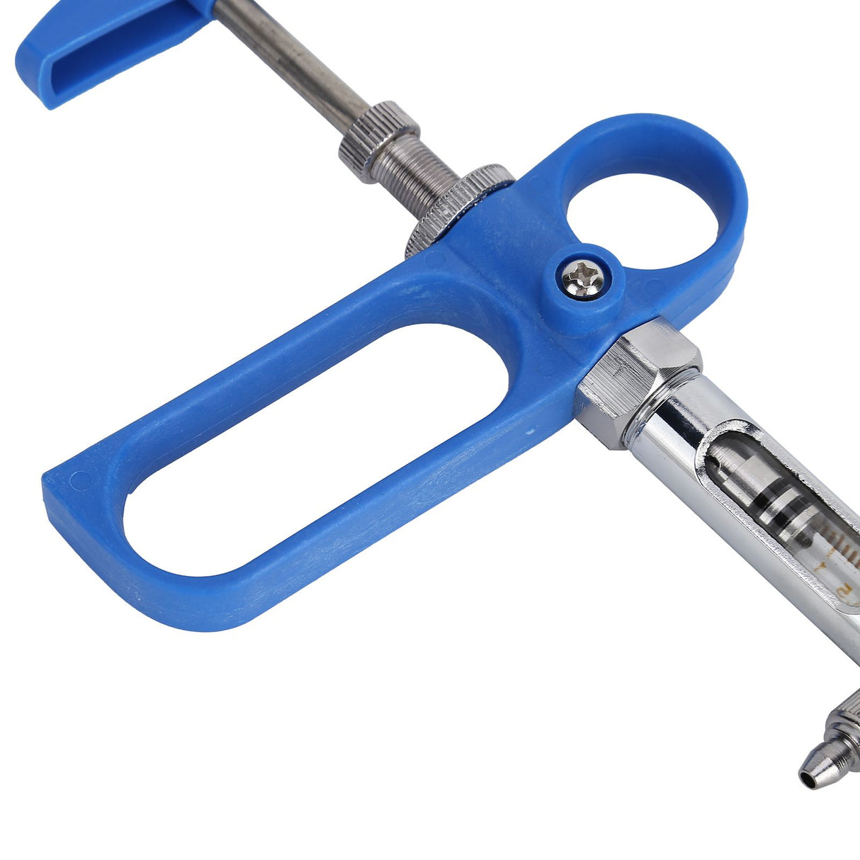 2ml Vaccine Syringe Type C Continuous Syringe Injector for Chicken Pig Sheep Ducks Animal Livestock Supplies