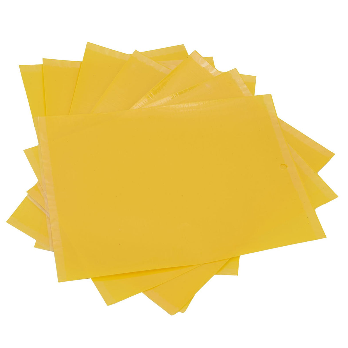 20Pcs 20x15cm Insect Trap Non Toxic Efficient PVC Yellow Fly Trap for Greenhouse Garden
