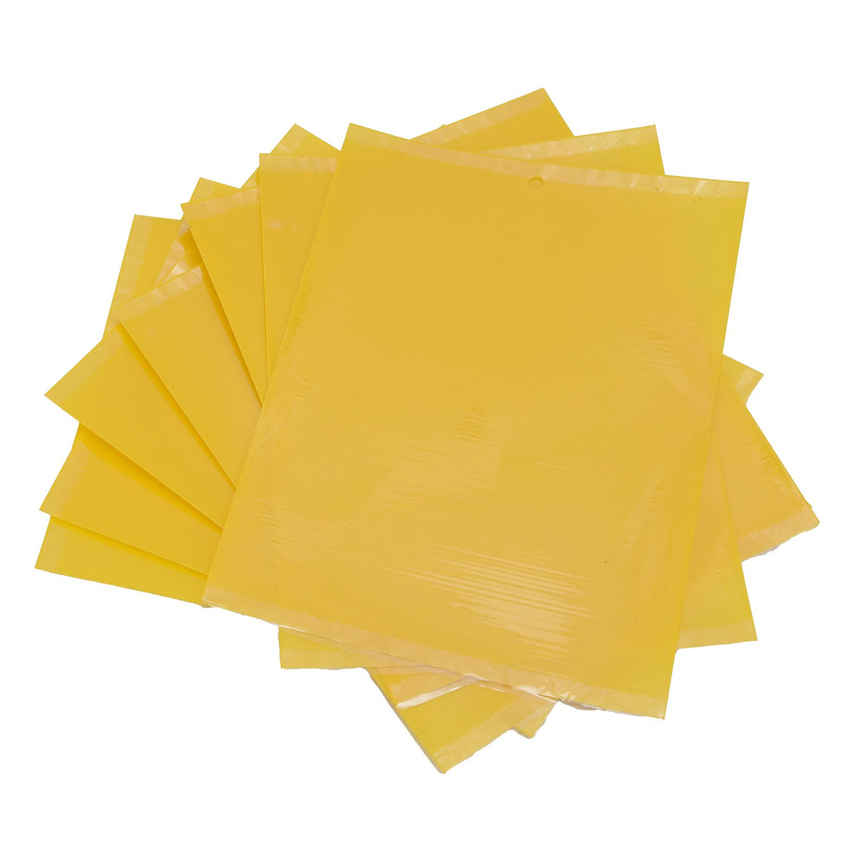 20Pcs 20x15cm Insect Trap Non Toxic Efficient PVC Yellow Fly Trap for Greenhouse Garden