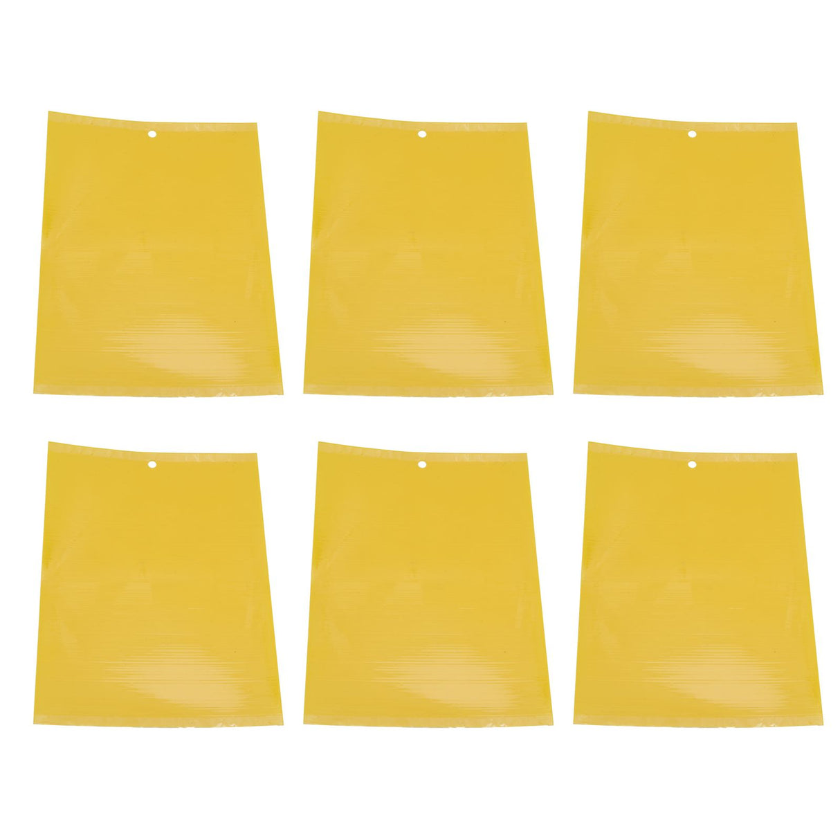 20Pcs 20x15cm Insect Trap Non Toxic Efficient PVC Yellow Fly Trap for Greenhouse Garden