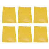 20Pcs 20x15cm Insect Trap Non Toxic Efficient PVC Yellow Fly Trap for Greenhouse Garden