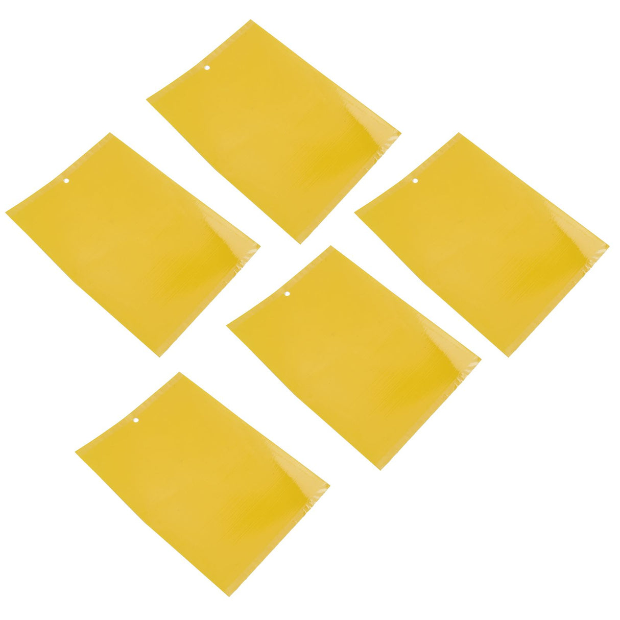 20Pcs 20x15cm Insect Trap Non Toxic Efficient PVC Yellow Fly Trap for Greenhouse Garden