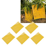 20Pcs 20x15cm Insect Trap Non Toxic Efficient PVC Yellow Fly Trap for Greenhouse Garden - Extra Image