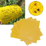 20Pcs 20x15cm Insect Trap Non Toxic Efficient PVC Yellow Fly Trap for Greenhouse Garden