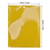 20Pcs 20x15cm Insect Trap Non Toxic Efficient PVC Yellow Fly Trap for Greenhouse Garden