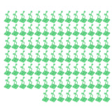 100PCS Plant Climbing Wall Fixture Wall Vines Fixing Clip Self Adhesive Branch Fixture Securing ClipGreen