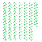 100PCS Plant Climbing Wall Fixture Wall Vines Fixing Clip Self Adhesive Branch Fixture Securing ClipGreen