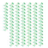 100PCS Plant Climbing Wall Fixture Wall Vines Fixing Clip Self Adhesive Branch Fixture Securing ClipGreen