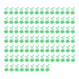 100PCS Plant Climbing Wall Fixture Wall Vines Fixing Clip Self Adhesive Branch Fixture Securing ClipGreen